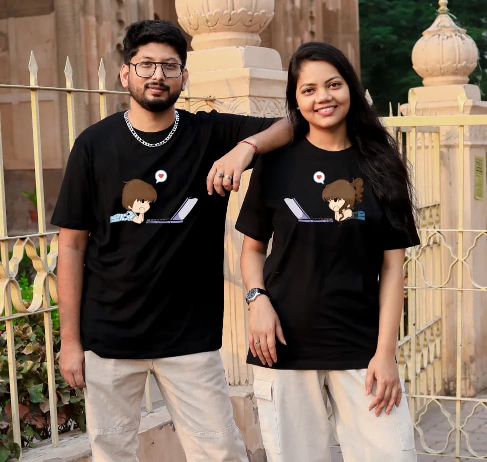 Cute Long Distance Couple Tees – Love Beyond Miles