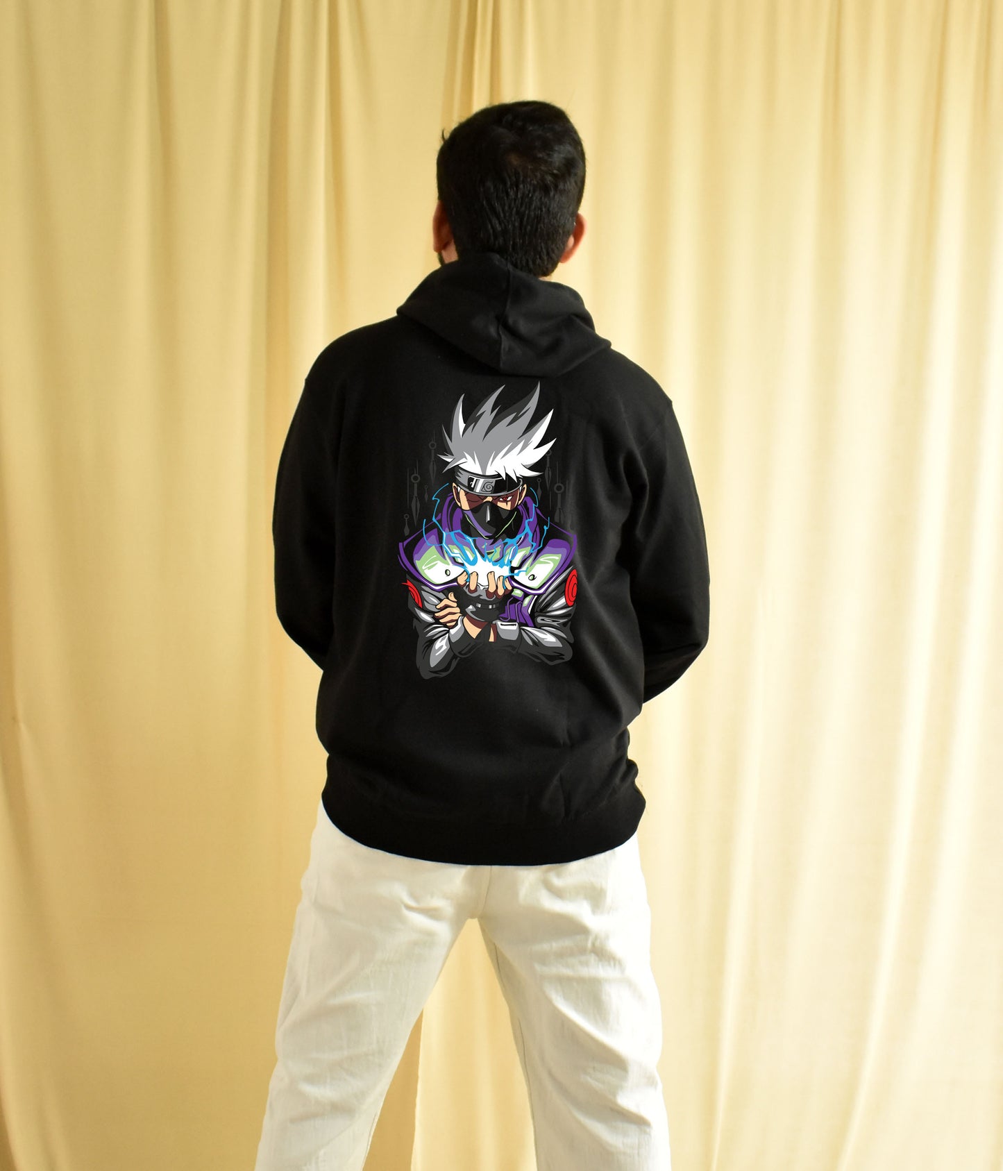 Naruto Front and Back Anime Design Printed Hoodie - Unisex