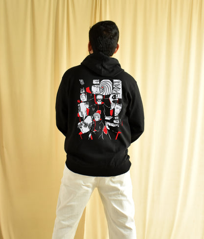 Naruto Front and Back Anime Design Hoodie - Unisex