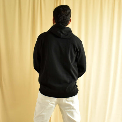 Plain Black Hoodie for Men (Unisex)