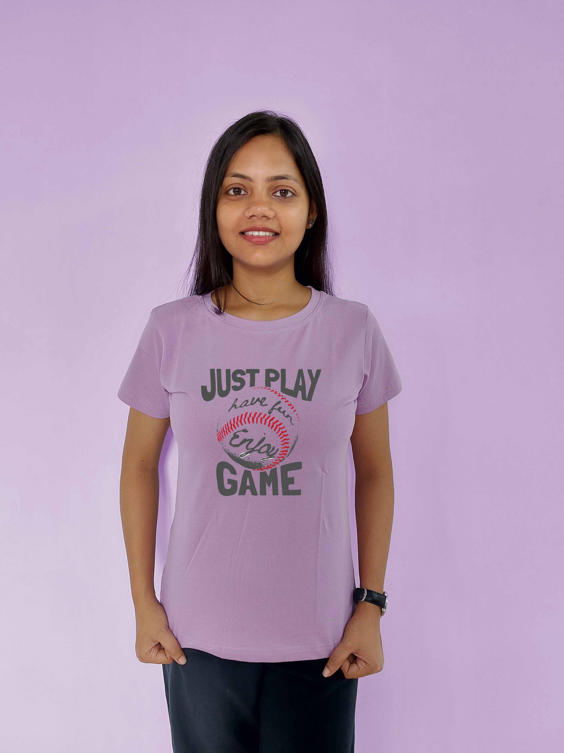 Just Play Game Women T-Shirt - MyTeez