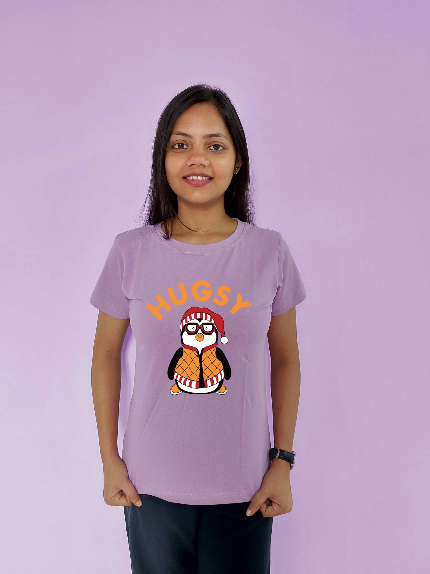 Hugsy design Lavendar Tees for Women - MyTeez