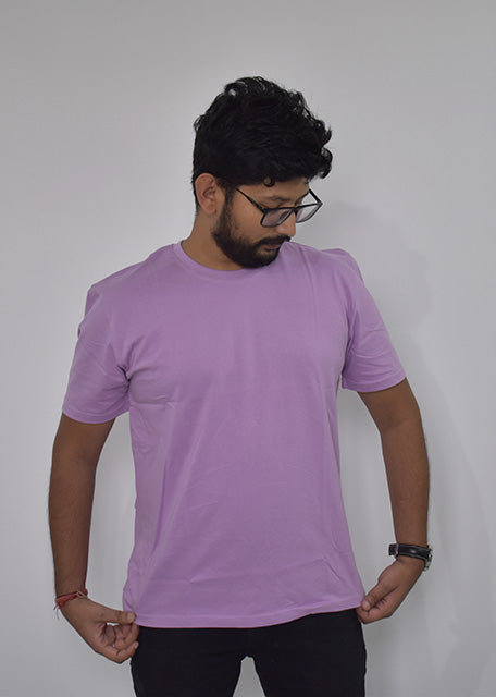 Ultra Soft Regular Lavender Tees for Men - MyTeez