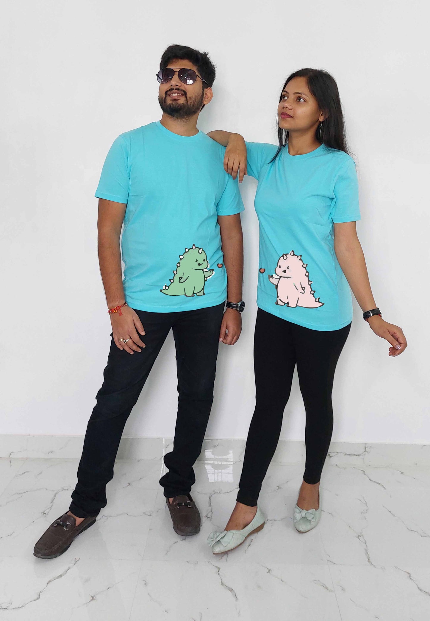 Loveasarus Sharing Their Heart Couple Tshirt