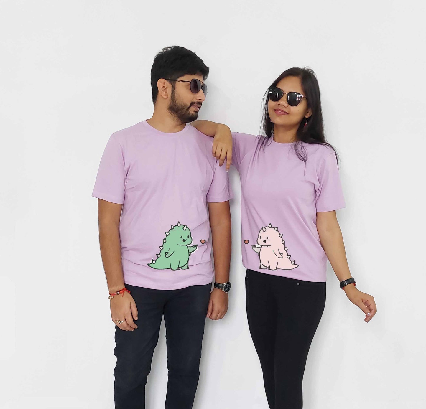 Loveasarus Sharing Their Heart Couple Tshirt