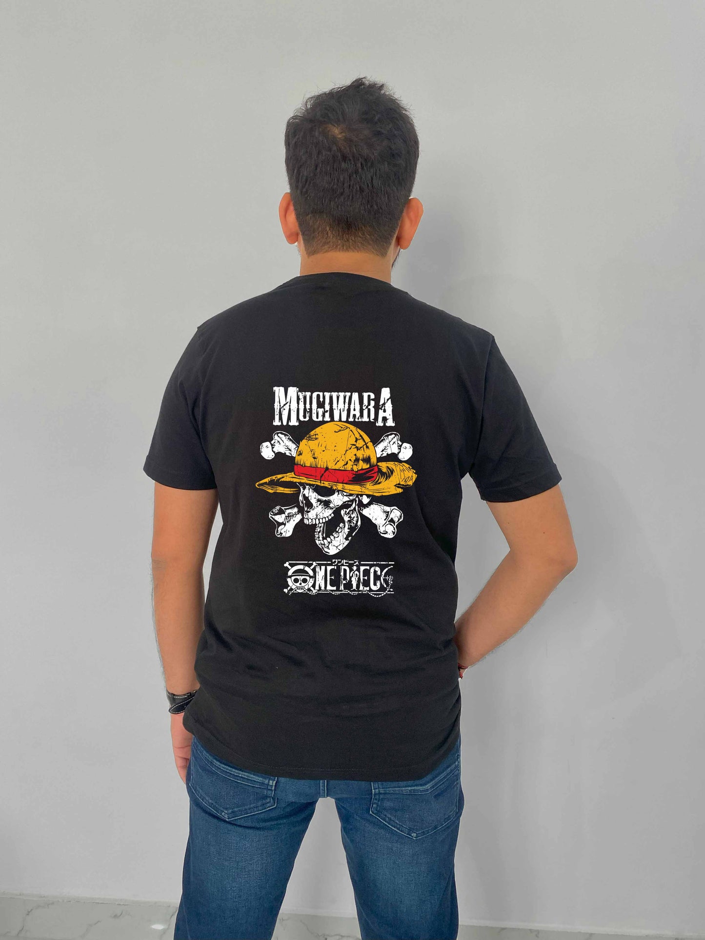 Skull and Straw Hat Mugiwara Crew One Piece Anime T-Shirt