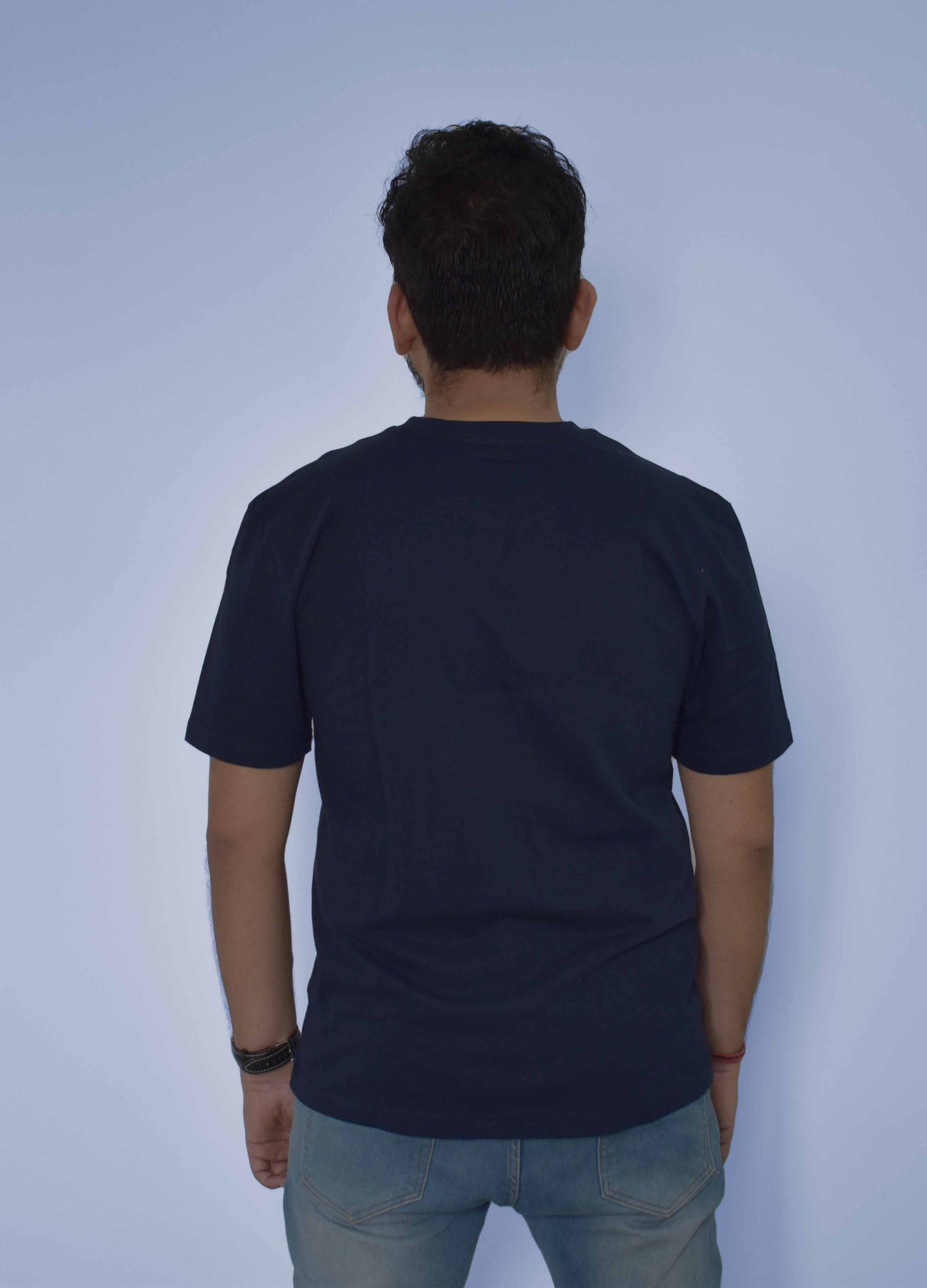 Crisis Navy Blue Regular T-shirt - MyTeez