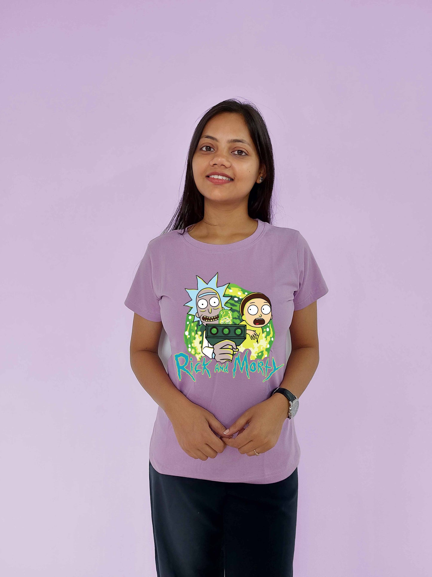 Rick and Morty Women T-Shirt - MyTeez