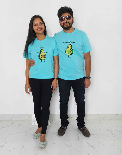 Happy Avocado - You Complete Me Couple T-shirts