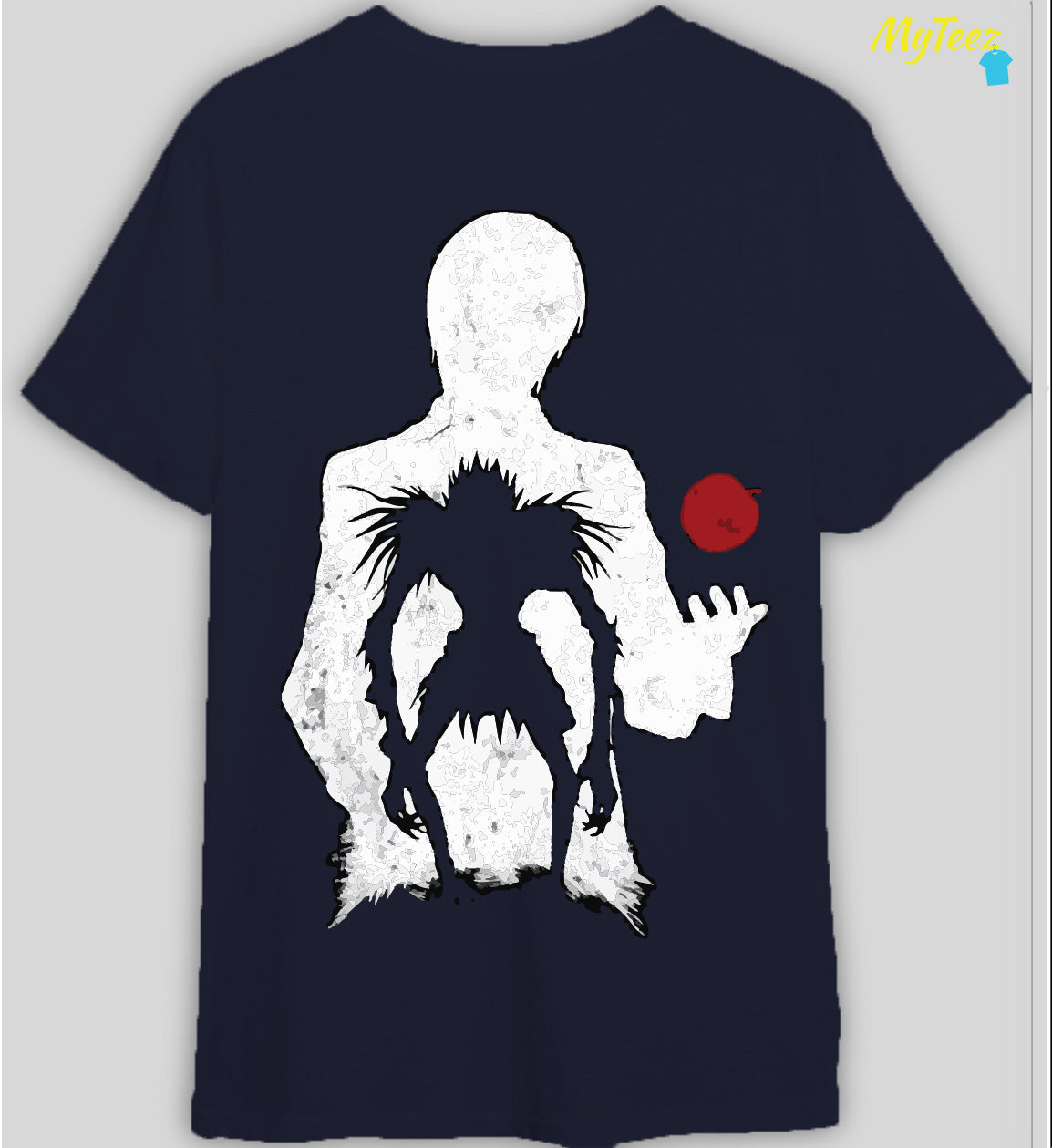 Death Note Anime Front and Back Design Half Sleeve Regular Tees - MyTeez