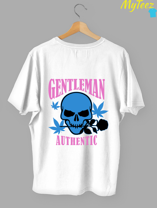 Unconventional Skull Design Street Wear Half Sleeve Oversized For Women - MyTeez