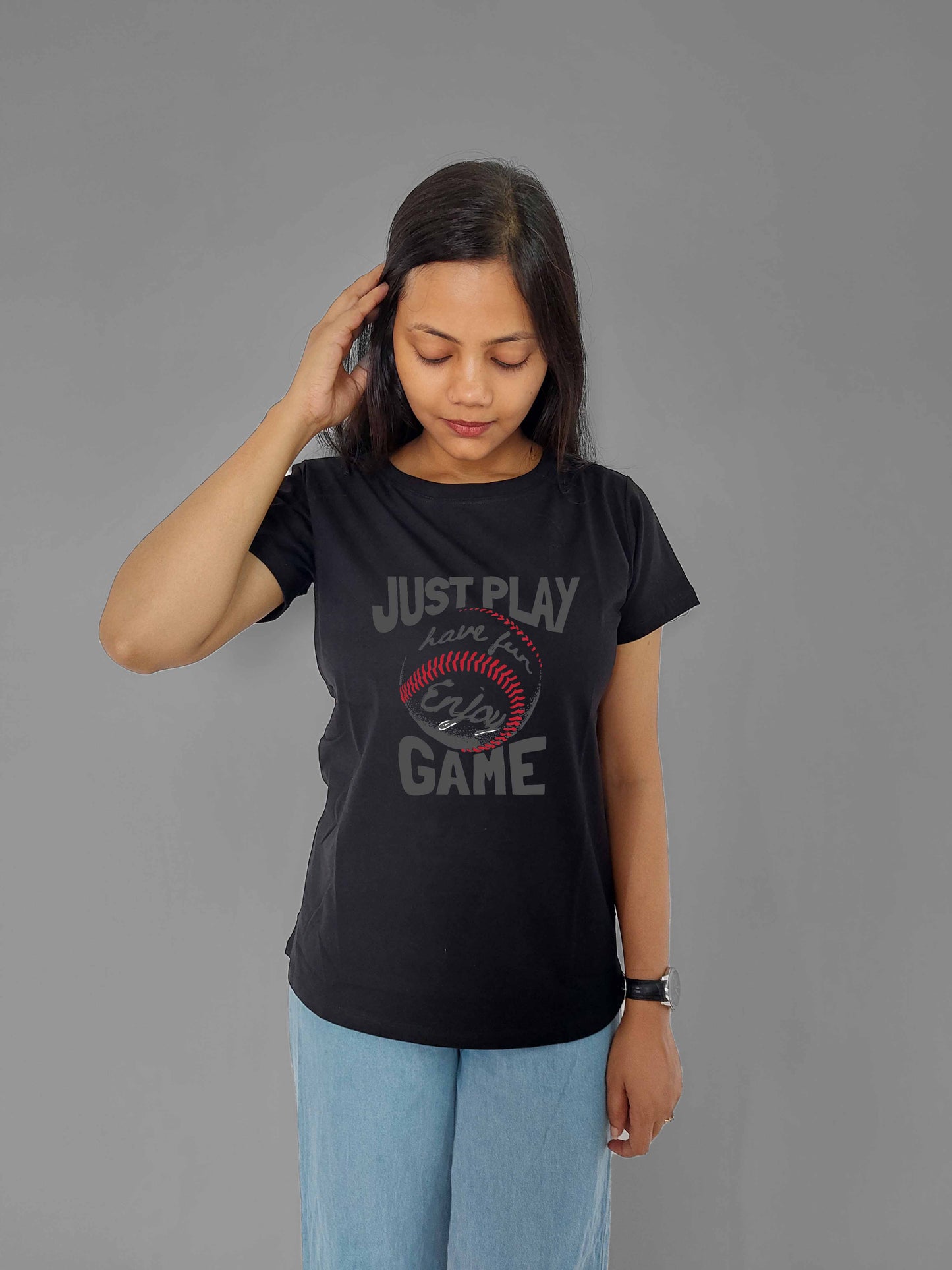 Just Play Game Women T-Shirt - MyTeez